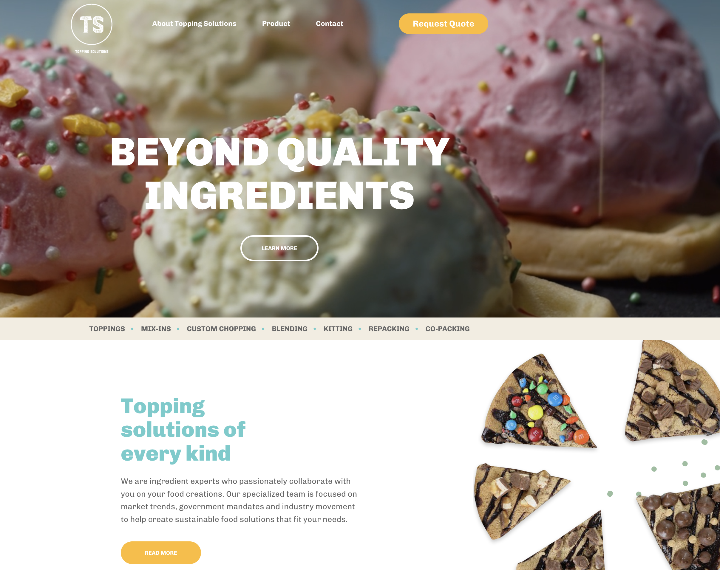 Topping Solutions